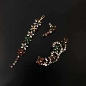 ZARA ear crawled earring set